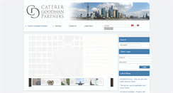 Desktop Screenshot of caterergoodman.com